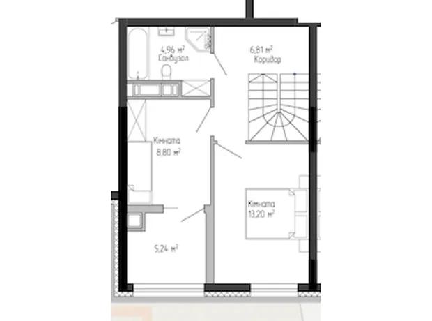 Квартира на вул. Спортивна, 8 в Тернопіль, ID 268285, фото №4