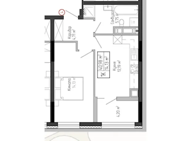 Квартира на вул. Спортивна, 8 в Тернополі, ID 230533, фото №8