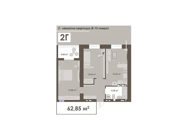 Квартира на вул. Стрілецька, 23 в Вінниці, ID 219610, фото №2