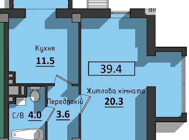 Квартира на вул. Космонавтів, 23К в Одесі, ID 217673, фото №6