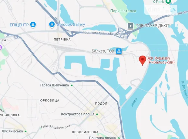 Квартира на вул. Набережно-Рибальська дорога, 5 в Києві, ID 204563, фото №32