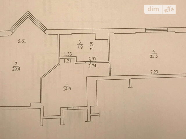 Квартира на вул. Андрія Верхогляда, 14А в Києві, ID 186512, фото №1