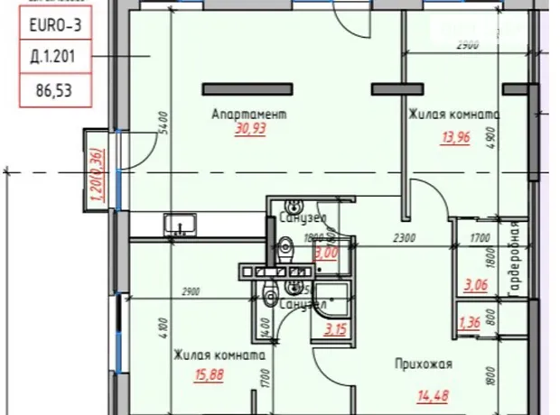 Квартира на вул. Дачна, 28 в Одесі, ID 180266, фото №12