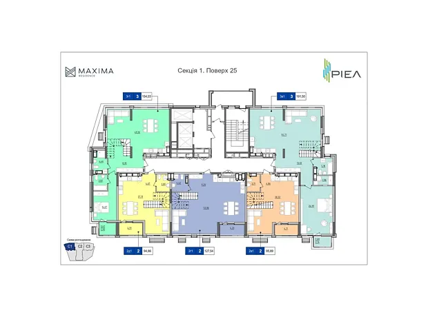 Квартира на вул. Коновальця Євгена, 30 в Київ, ID 164202, фото №3