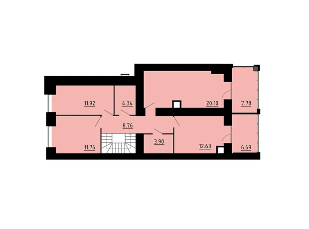 Квартира на вул. Академіка Сергія Корольова, 7Б в Тернополі, ID 360942, фото №2