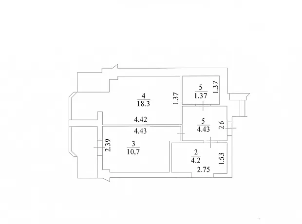 Квартира на вул. Вереснева, 22 в Києві, ID 307781, фото №34