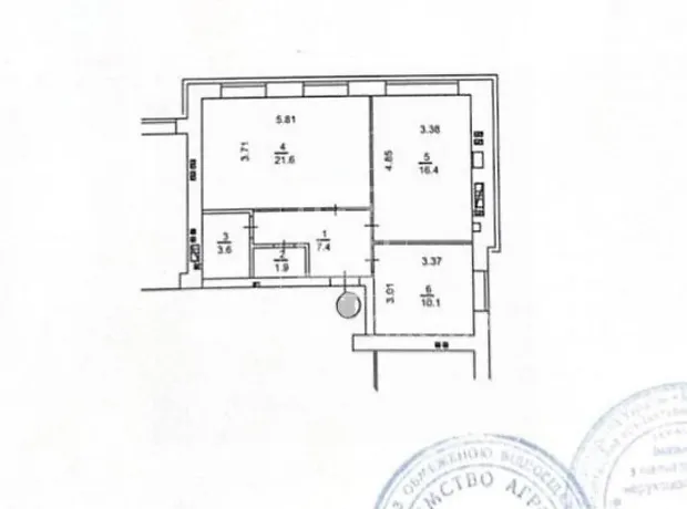 Квартира на вул. Миколи Сингаївського в Києві, ID 229977, фото №23