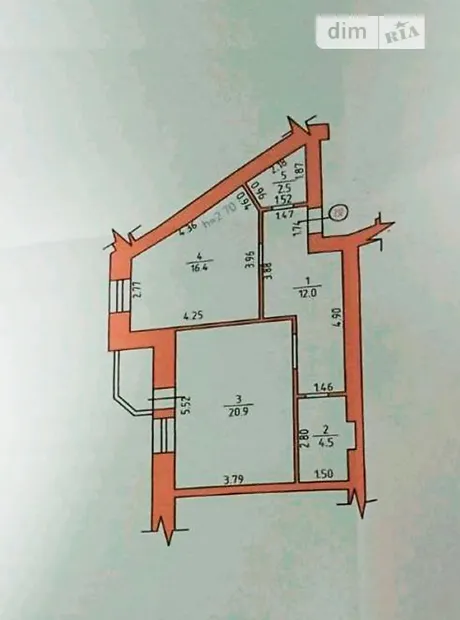 Квартира на вул. Нове Шосе, 16 в Києві, ID 224744, фото №34