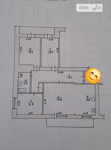 Квартира на вул. Київська в Житомирі, ID 303365, фото №12