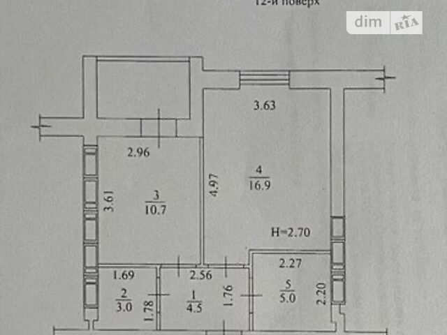 Квартира на вул. Борткевича, 11 в Харкові, ID 182633, фото №1