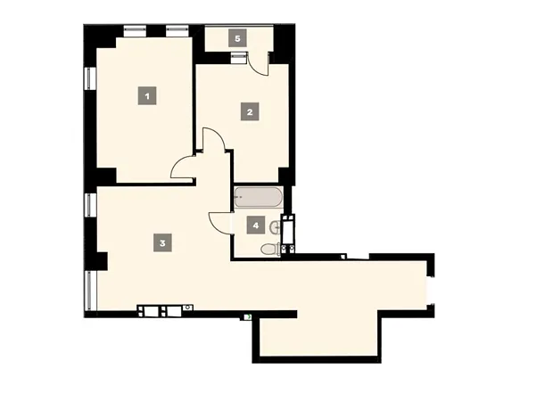 Квартира на вул. Сокільницька, 26 в Харкові, ID 185046, фото №1