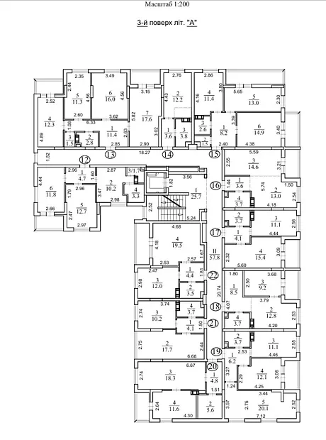 Квартира на вул. Августина Волошина, 32А в Києві, ID 190462, фото №32