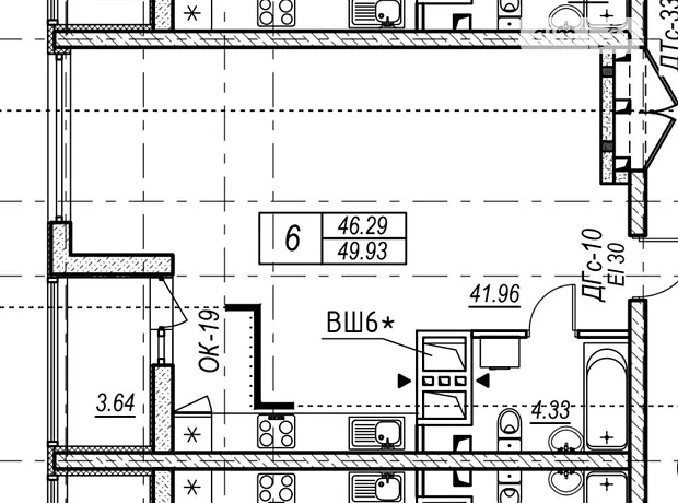 Квартира на пров. Середньофонтанський, 1А в Одесі, ID 261235, фото №11