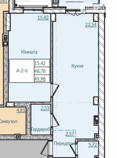 Квартира на вул. Фонтанська дорога, 64\u002F1 в Одесі, ID 261390, фото №7