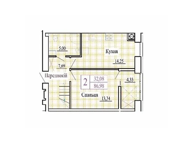 Квартира на вул. Християнська, 42 в Луцьку, ID 255369, фото №6