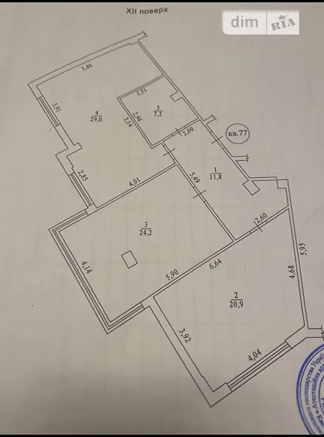 Квартира на вул. Стрілецька, 1 в Вінниці, ID 322946, фото №11
