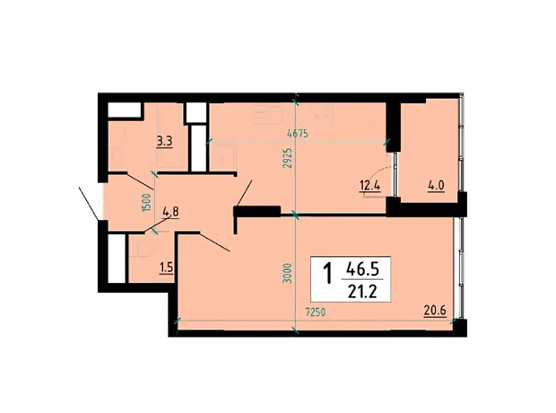 Квартира на вул. Глиняна, 10 в Тернополі, ID 287895, фото №6