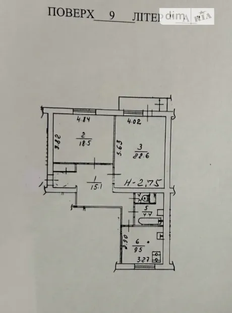 Квартира на вул. Василя Тютюнника, 56 в Києві, ID 217220, фото №17