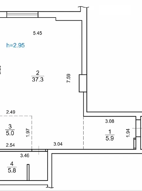 Квартира на вул. Андрія Верхогляда, 14А в Києві, ID 168391, фото №10