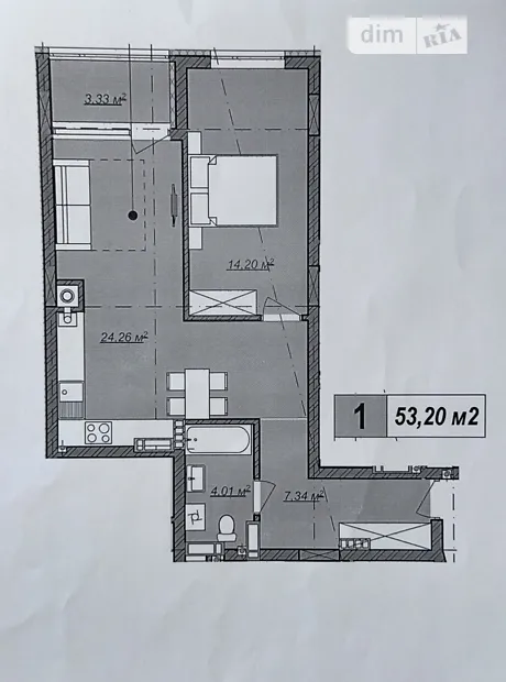 Квартира на вул. Володимира Навроцького, 33 в Львові, ID 167053, фото №23