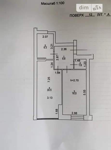 Квартира на вул. Соборна, 122 в Києві, ID 243814, фото №42