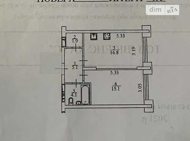 Квартира на вул. Набережно-Рибальська дорога, 27 в Києві, ID 206205, фото №10