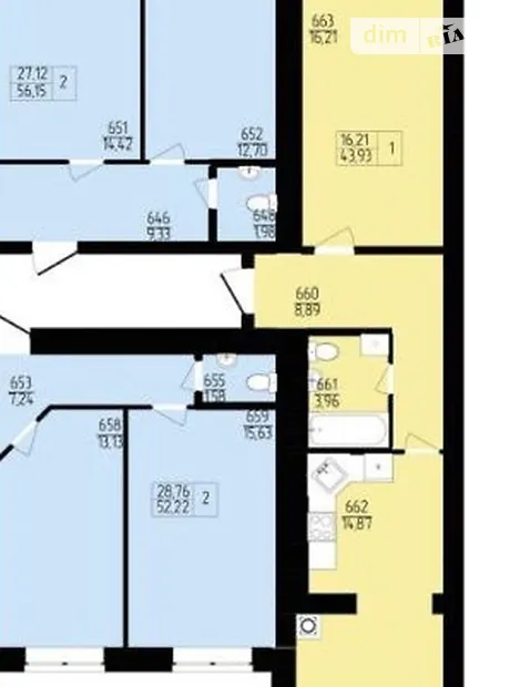 Квартира на пров. Франка Івана, 8 в Хмельницькому, ID 230817, фото №11