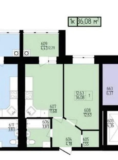 Квартира на пров. Франка Івана, 8 в Хмельницькому, ID 236005, фото №10