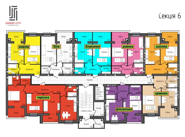 Квартира на вул. Домбровського в Житомир, ID 220706, фото №2