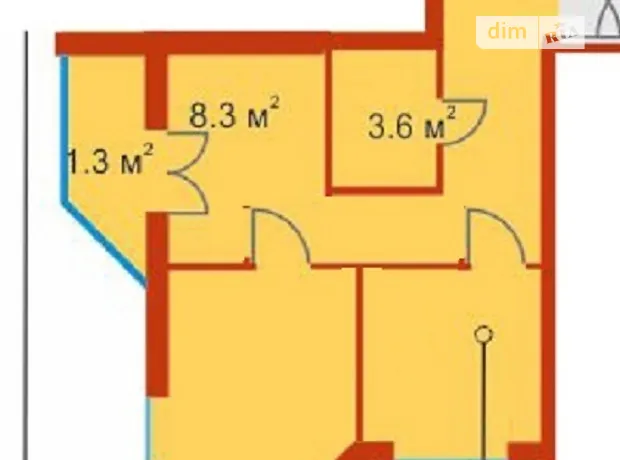 Квартира на вул. Університетська, 1Б в Києві, ID 271865, фото №14