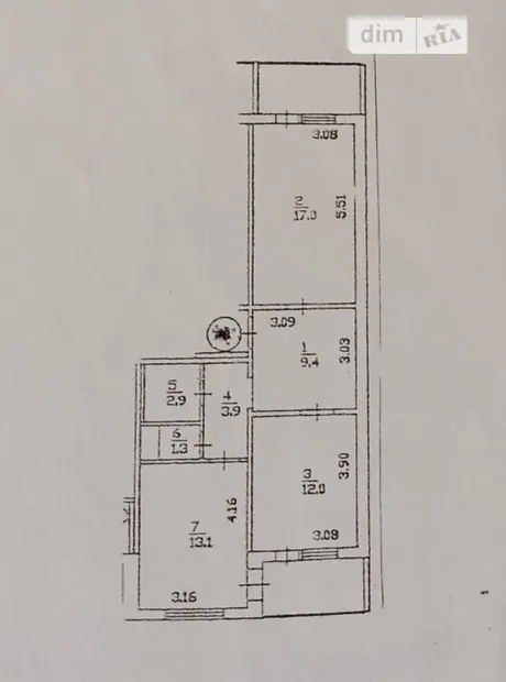 Квартира на вул. Братиславська, 9А в Києві, ID 195493, фото №21