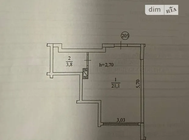 Квартира на вул. Кам'янська, 127 в Київ, ID 169698, фото №2