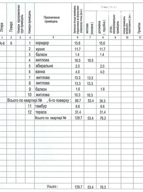 Квартира на вул. Щирецька, 55 в Львові, ID 185849, фото №27