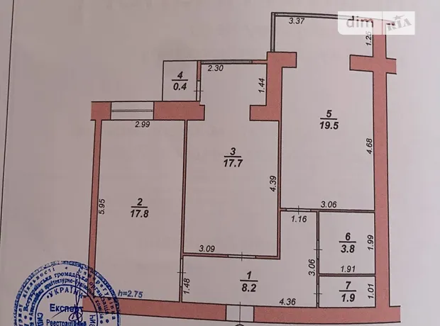 Квартира на шосе Старокостянтинівське в Хмельницькому, ID 240204, фото №1