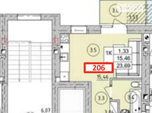 Квартира на вул. Західна, 1 в Києві, ID 222641, фото №5