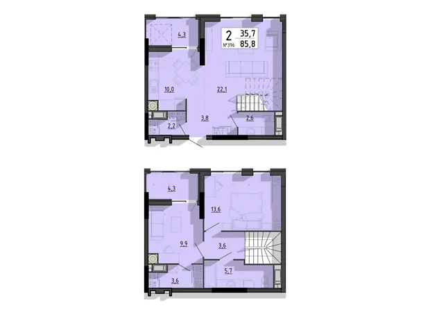 Квартира на вул. Білецька, 56 в Тернополі, ID 239606, фото №2