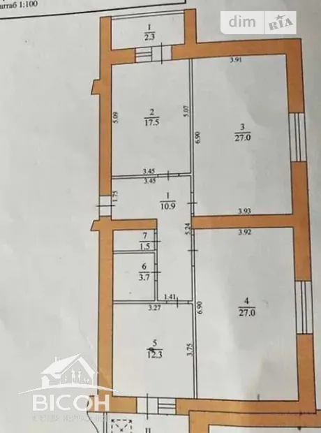 Квартира на вул. Львівська в Тернопіль, ID 349732, фото №4