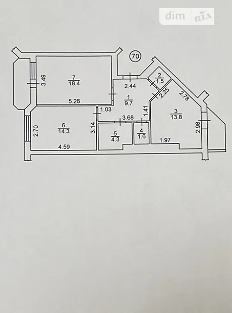 Квартира на вул. Західна, 4 в Києві, ID 225092, фото №38