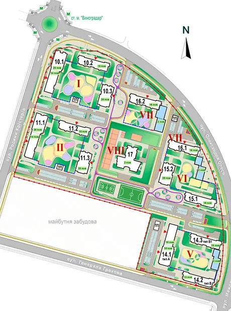 Квартира на вул. Родини Крістерів, 16 в Києві, ID 261153, фото №10