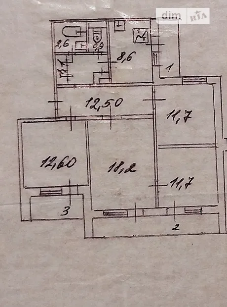 Квартира на вул. Олександра Довженка, 16Б в Києві, ID 178603, фото №16