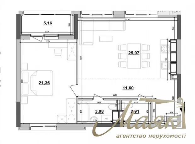 Квартира на вул. Коновальця Євгена, 30 в Києві, ID 166627, фото №8