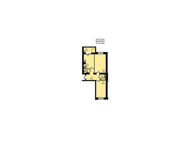 Квартира на вул. Озерна 20/4Б в Хмельницький, ID 220025, фото №2