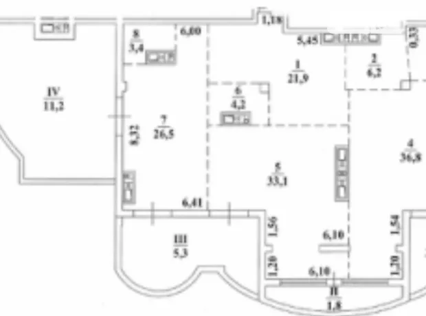 Квартира на вул. Фонтанська дорога, 118\u002F1 в Одесі, ID 283252, фото №1
