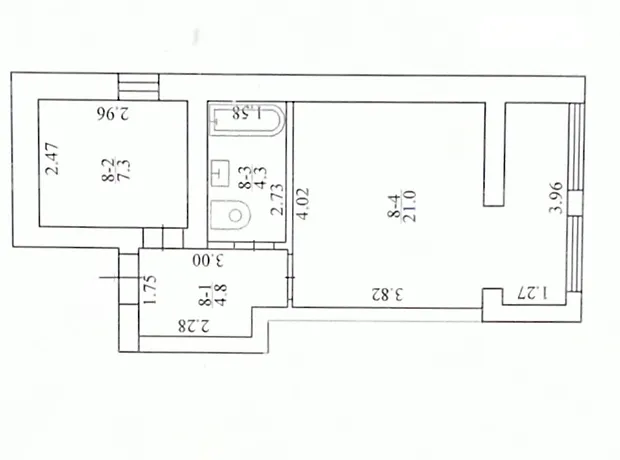 Квартира на вул. Матвія Донцова, 91 в Києві, ID 236031, фото №2