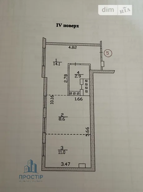 Квартира на просп. Бандери Степана, 16 в Тернополі, ID 232501, фото №6