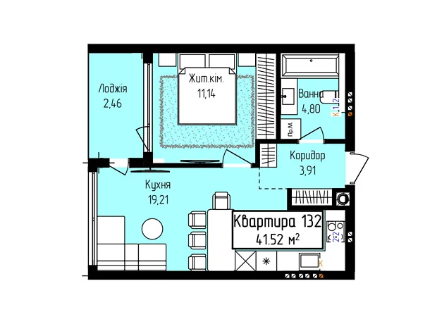 Квартира на вул. Собранецька, 129 в Ужгороді, ID 220761, фото №2