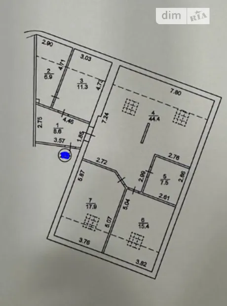 Квартира на вул. Борщагівська, 30А в Києві, ID 232983, фото №3