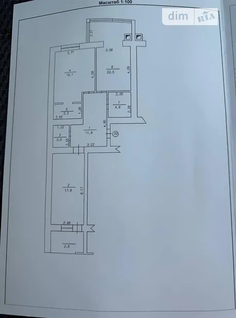 Квартира на вул. Панаса Мирного, 9А в Хмельницькому, ID 223935, фото №21