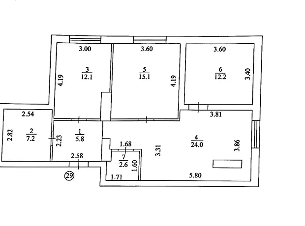 Квартира на бул. Лесі Українки, 27 в Київ, ID 306729, фото №2