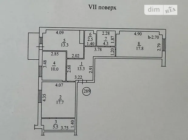 Квартира на вул. Люстдорфська дорога 55/6 в Одесі, ID 167958, фото №8